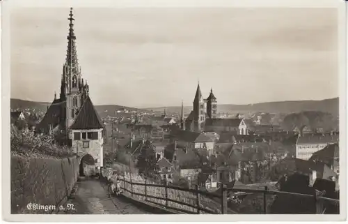 Esslingen a.Neckar Teilansicht gl1937 22.651