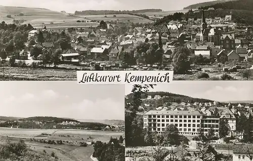 Kempenich Panorama und 2 Teilansichten gl1964 134.740