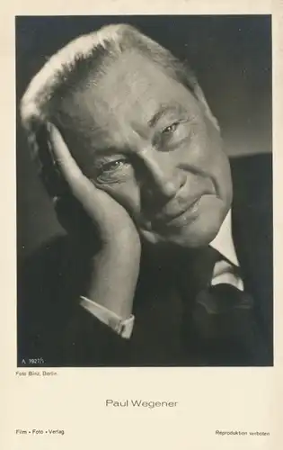 Porträt Paul Wegener ngl 106.240