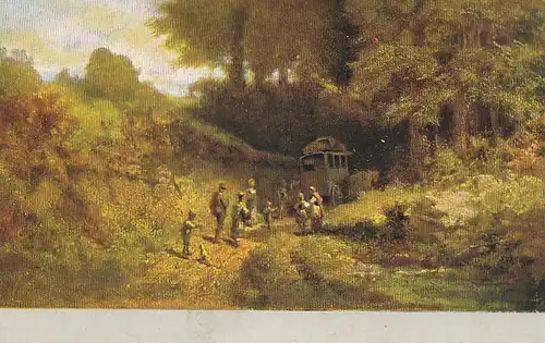 Carl Spitzweg (Serie 1) Wald-Partie ngl 113.131