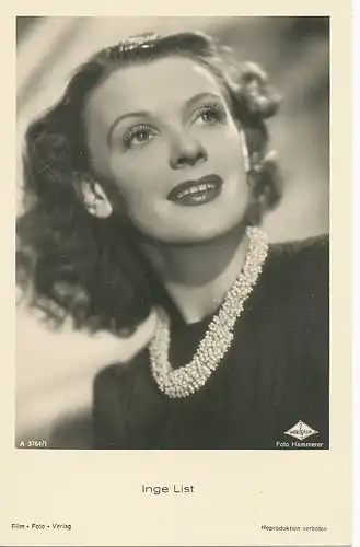 Porträt Inge List ngl 115.514