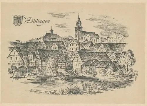 Böblingen Künstler Ludwig-Schäfer-Grohe ngl 109.802