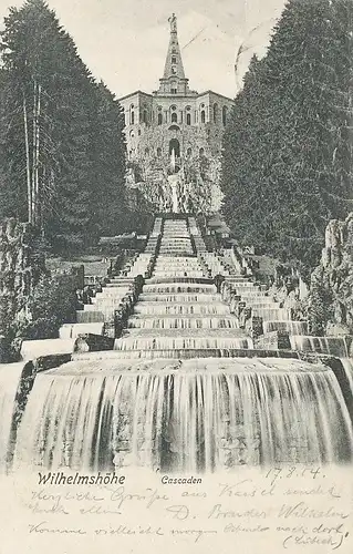 Kassel Wilhelmshöhe Cascaden gl1904 110.332