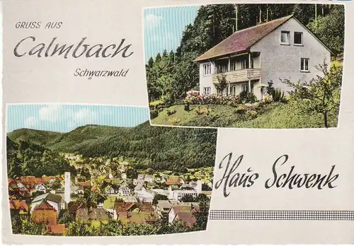 Calmbach Schwarzwald Haus Schwenk ngl 28.912