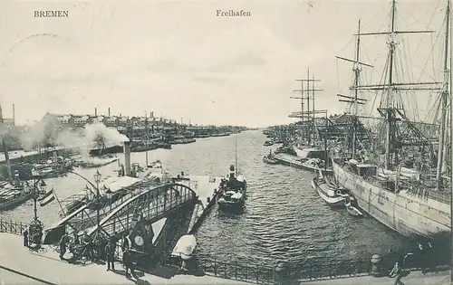 Bremen Freihafen gl1909 116.348