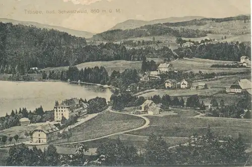 Titisee Teilansicht gl1912 108.941