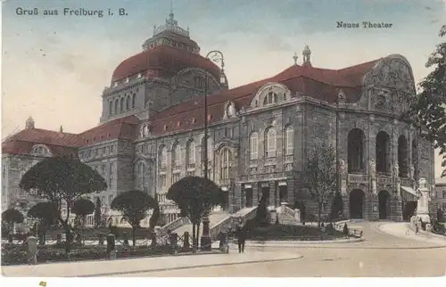 Freiburg i.Br. Neues Theater gl1919 23.725