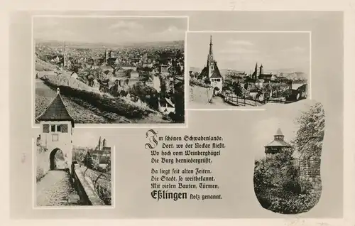 Esslingen Teilansichten gl1953 108.364