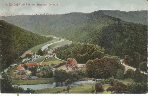 Wendefurth im Bodethal Harz bei Thale ngl 22.783