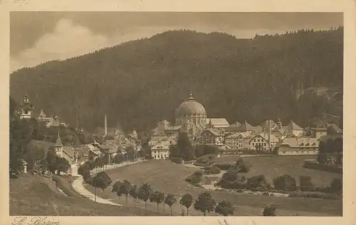 St. Blasien Gesamtansicht feldpgl1924 108.960