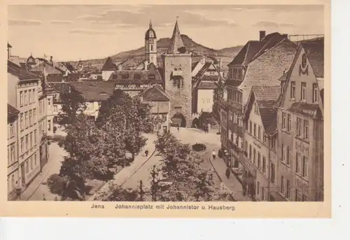 Jena Johannisplatz Johannistor Hausberg ngl 88.913