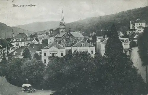 Badenweiler Teilansicht gl1913 108.992