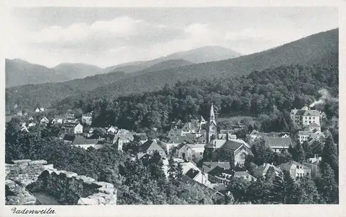 Badenweiler Teilansicht ngl 109.001