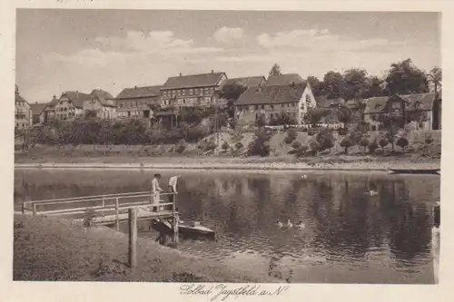 Jagstfeld a.N. Uferpanorama gl1935 69.009