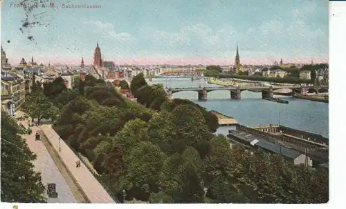 Frankfurt a.m. mit Sachsenhausen gl1912 22.730