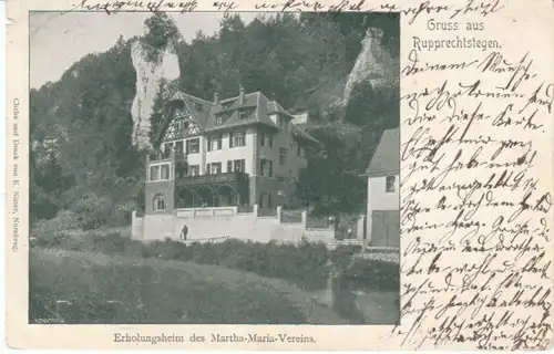 Gruss aus Rupprechtstegen Erholungsheim gl1904 23.247