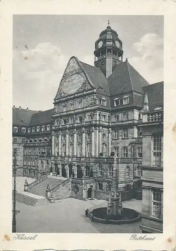 Kassel Rathaus feldpgl1939 111.707