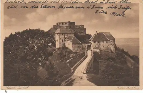 Burg Hohen-Rechberg b.Schwäb.Gmünd gl1922 24.425