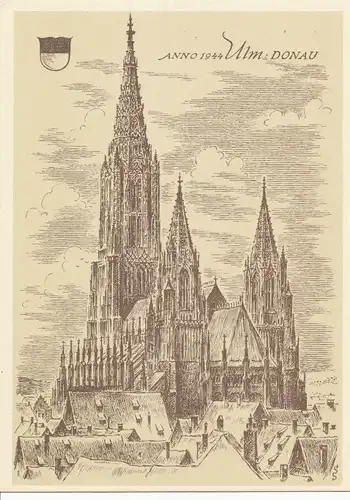 Ulm Württ.Städtbilder anno 1944 ngl 109.987