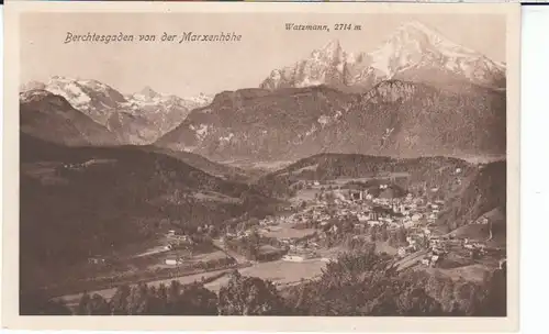 Berchtesgaden von der Marxenhöhe ngl 22.444