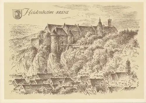 Heidenheim Württ.Städtebilder ngl 109.997