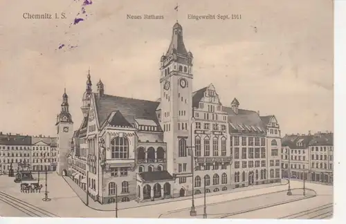 Chemnitz neues Rathaus feldpgl1916 84.709