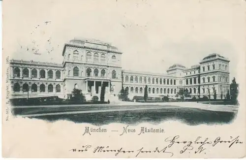 München Neue Akademie gl1902 22.418