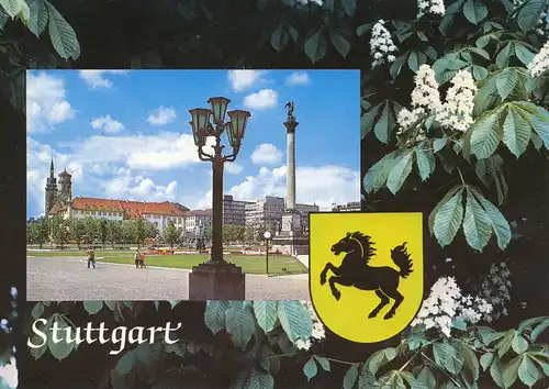 Serie: Schönes Stuttgart, Schloßplatz gl1984 110.242