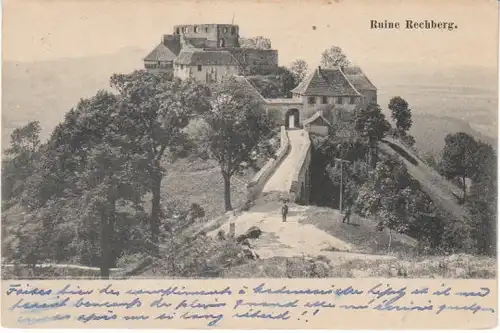Ruine Rechberg nahe Schwäb.Gmünd gl1909 23.296