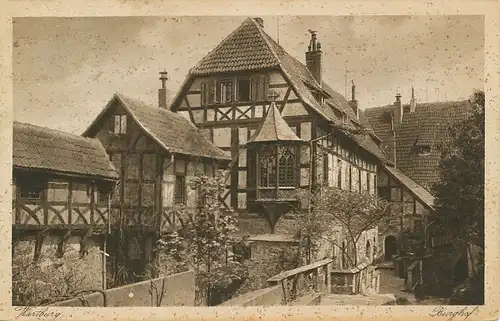 Eisenach Wartburg Burghof glca.1920 111.386