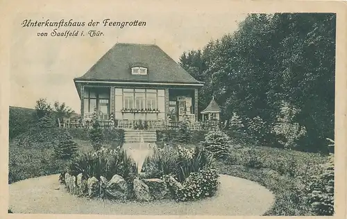 Saalfeld Unterkunftshaus der Feengrotten ngl 111.399