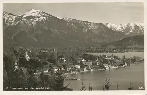 Tegernsee von der Wacht aus gl1936 109.086