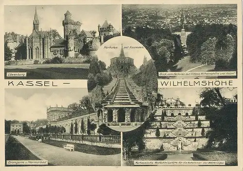 Kassel-Wilhelmshöhe Teilansichten ngl 113.391