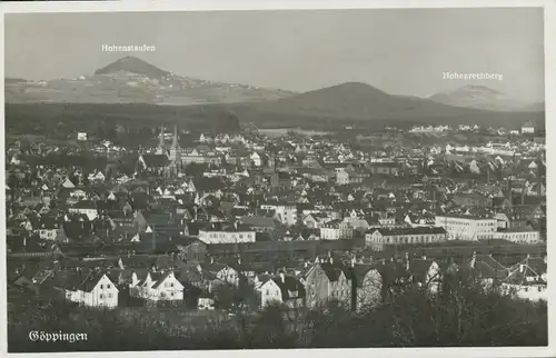 Göppingen Stadtpanorama gl1936 108.378