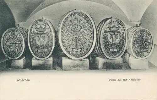 München Partie aus dem Ratskeller gl1951 107.960