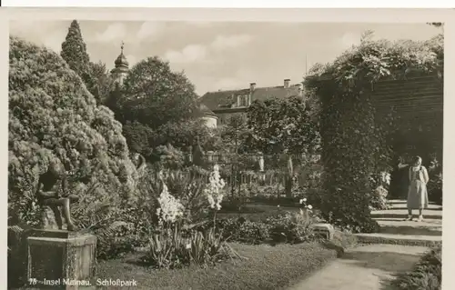 Insel Mainau Schlosspark Fotokarte ngl 108.516