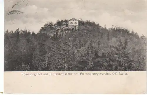Fichtelgebirge Kösseine Unterkunftshaus gl~1910? 22.480