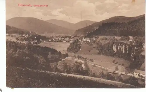 Herrenalb Schwarzwald Totalansicht ngl 26.335