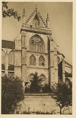 Auxerre (Yonne) Abbaye, Transept sud ngl 110.982