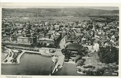 Konstanz am Bodensee Luftaufnahme gl1953 107.885