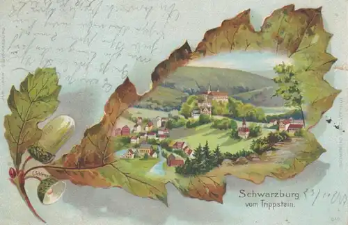 Schwarzburg Litho Panorama gl1903 88.829