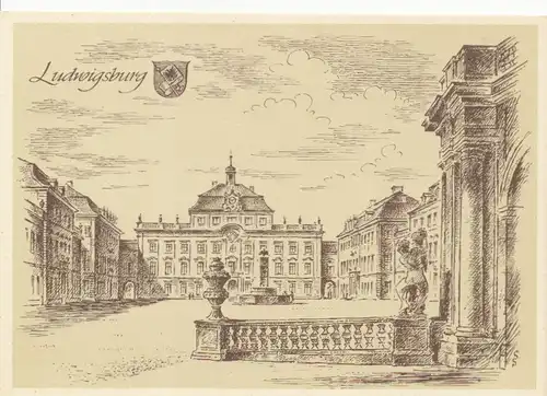 Ludwigsburg Künstler Ludwig Schäfer-Grohe ngl 109.841