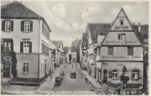 Güglingen Geschäftshäuser gl1934 84.149