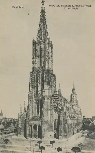 Ulm Münster 161 m hoch ngl 109.995