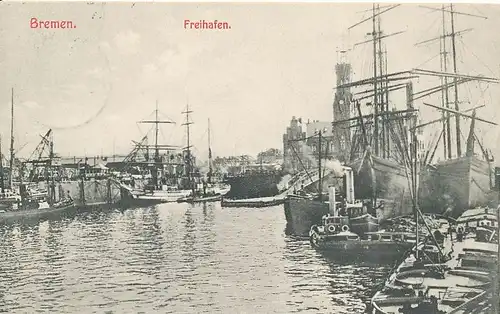 Bremen Freihafen gl1907 116.363