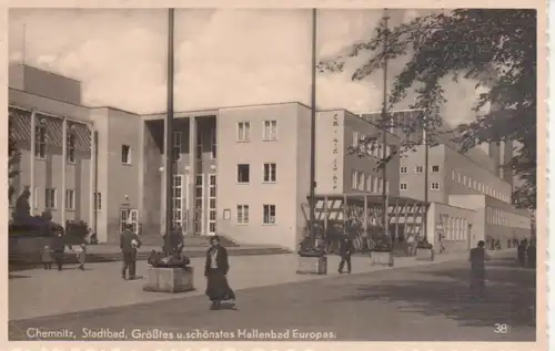 Chemnitz Stadtbad gl1937 84.669