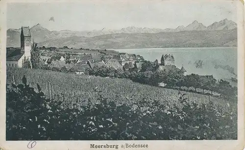 Meersburg Teilansicht ngl 108.619