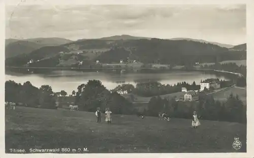 Titisee Teilansicht gl1929 108.953