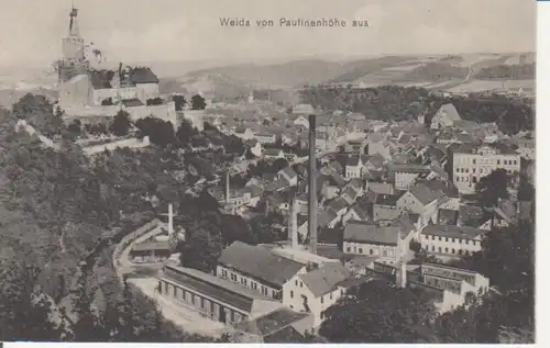 Weida Blick von der Paulinenhöhe gl1913 90.000