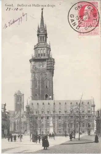 Gand Beffroi et Halle aux draps gl1911 22.892